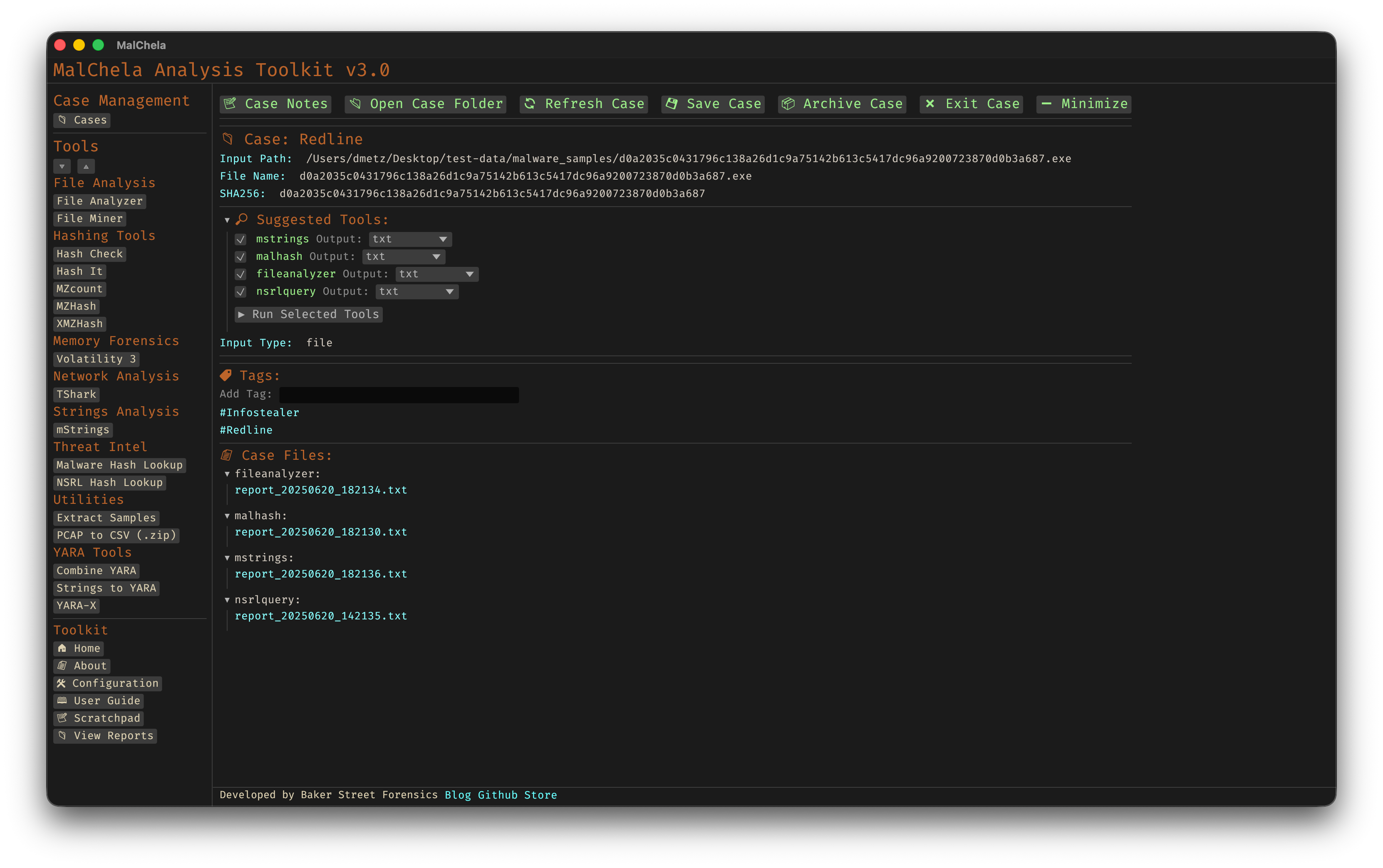 Example Case
