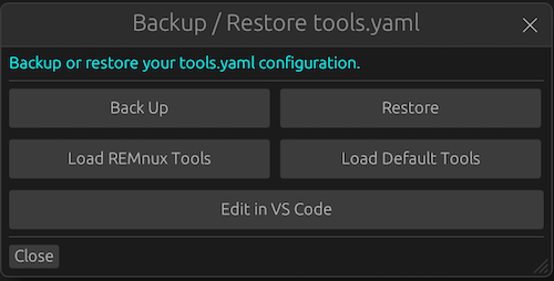 YAML Config Tool